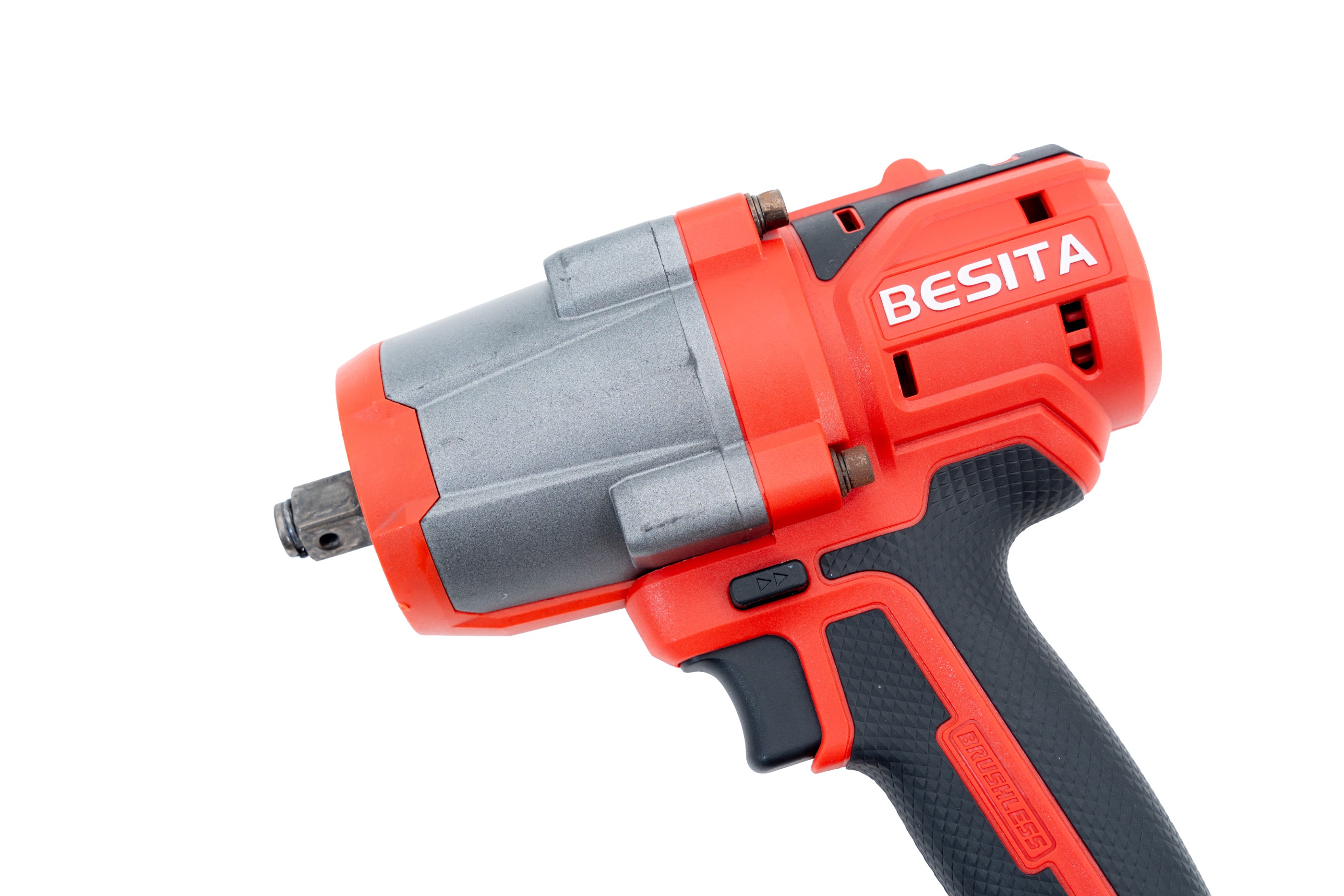 E-301-20V无刷锂电冲击扳手（450-600 -850 NM)4.0AH两电一充