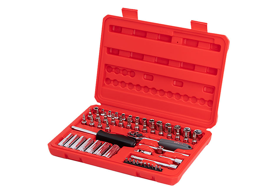 55件6.3mm系列公制套筒组套（NO.6150）