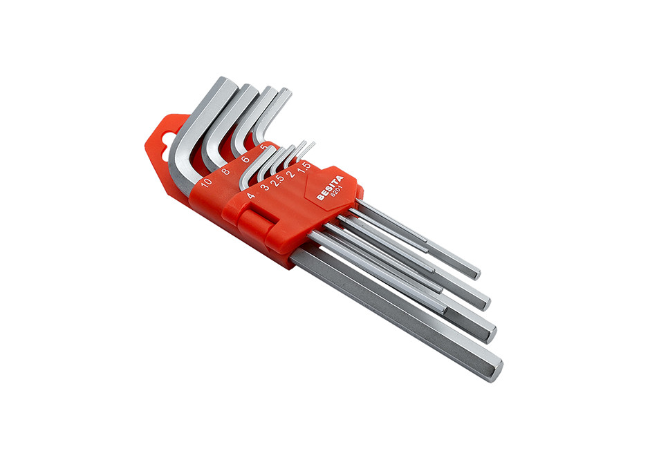 9件加长内六角扳手组套（NO.6201）