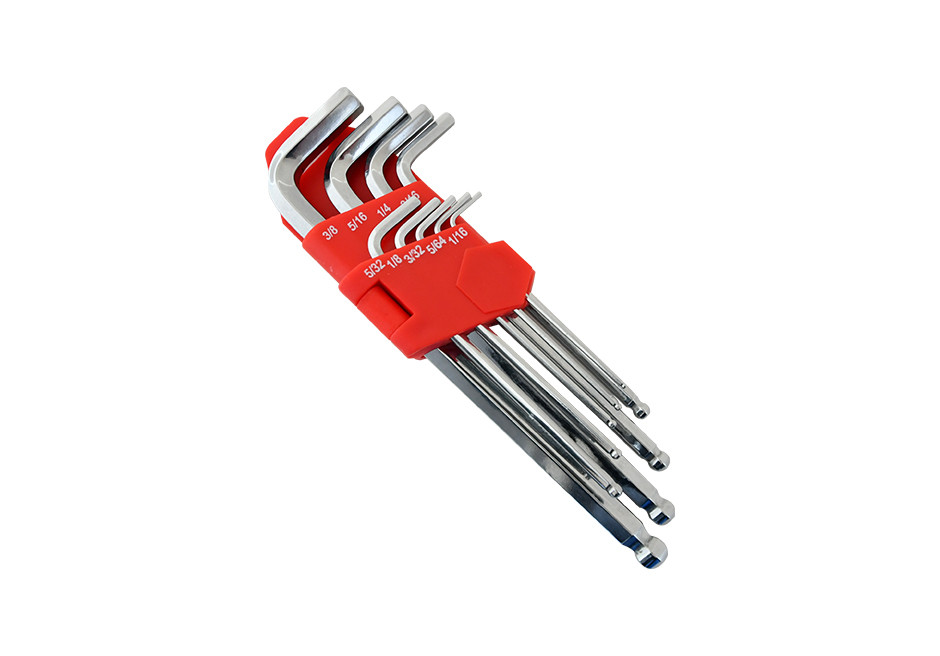 9件内六角扳手组套（英制）（NO.6206）