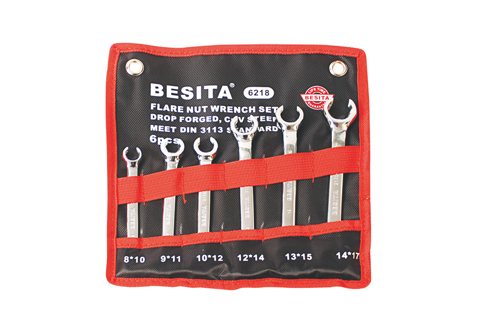 6件全抛光油管扳手组套（NO.6218）