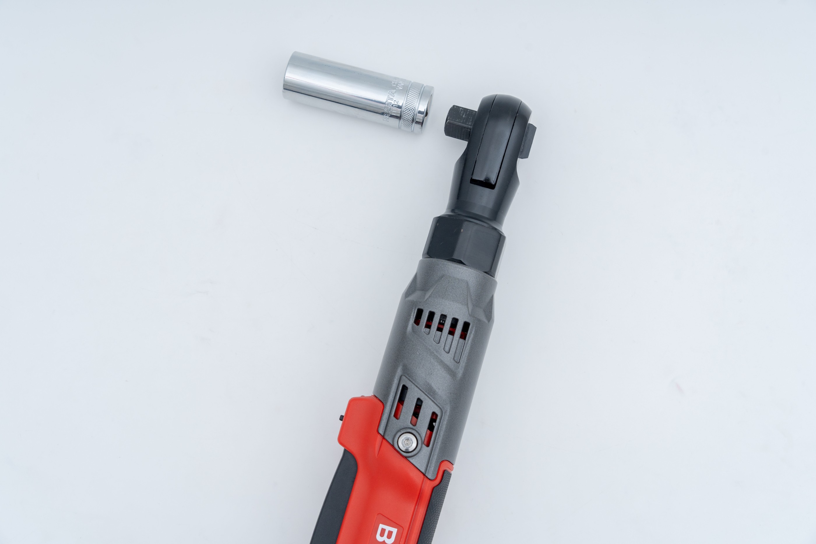 E-501-20V无刷锂电棘轮扳手（90Nm)2.0AH两电一充