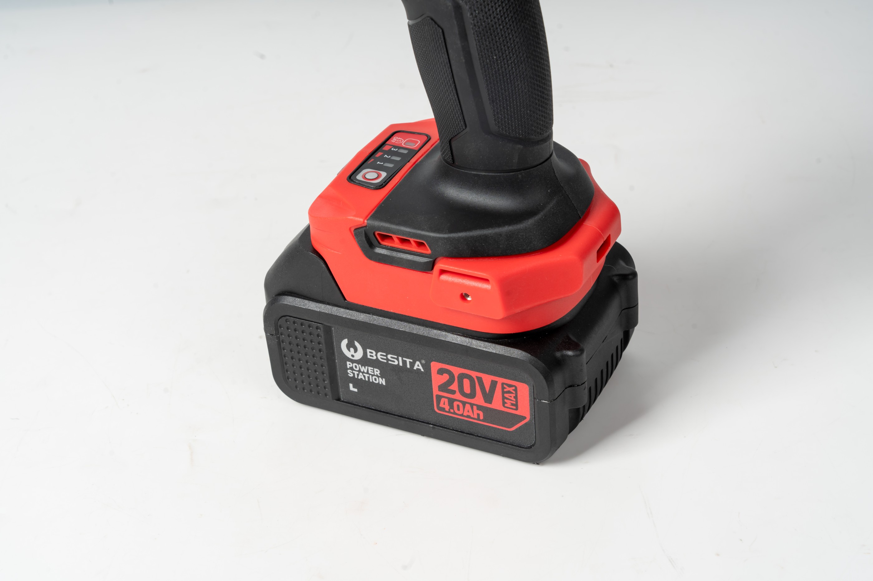 B-506-20V无刷锂电冲击扳手 （400N.）4.0Ah两电一充