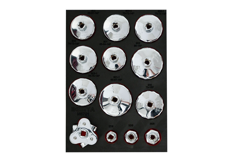 13件套碗型机油格扳手工具托组套（NO.M6701）