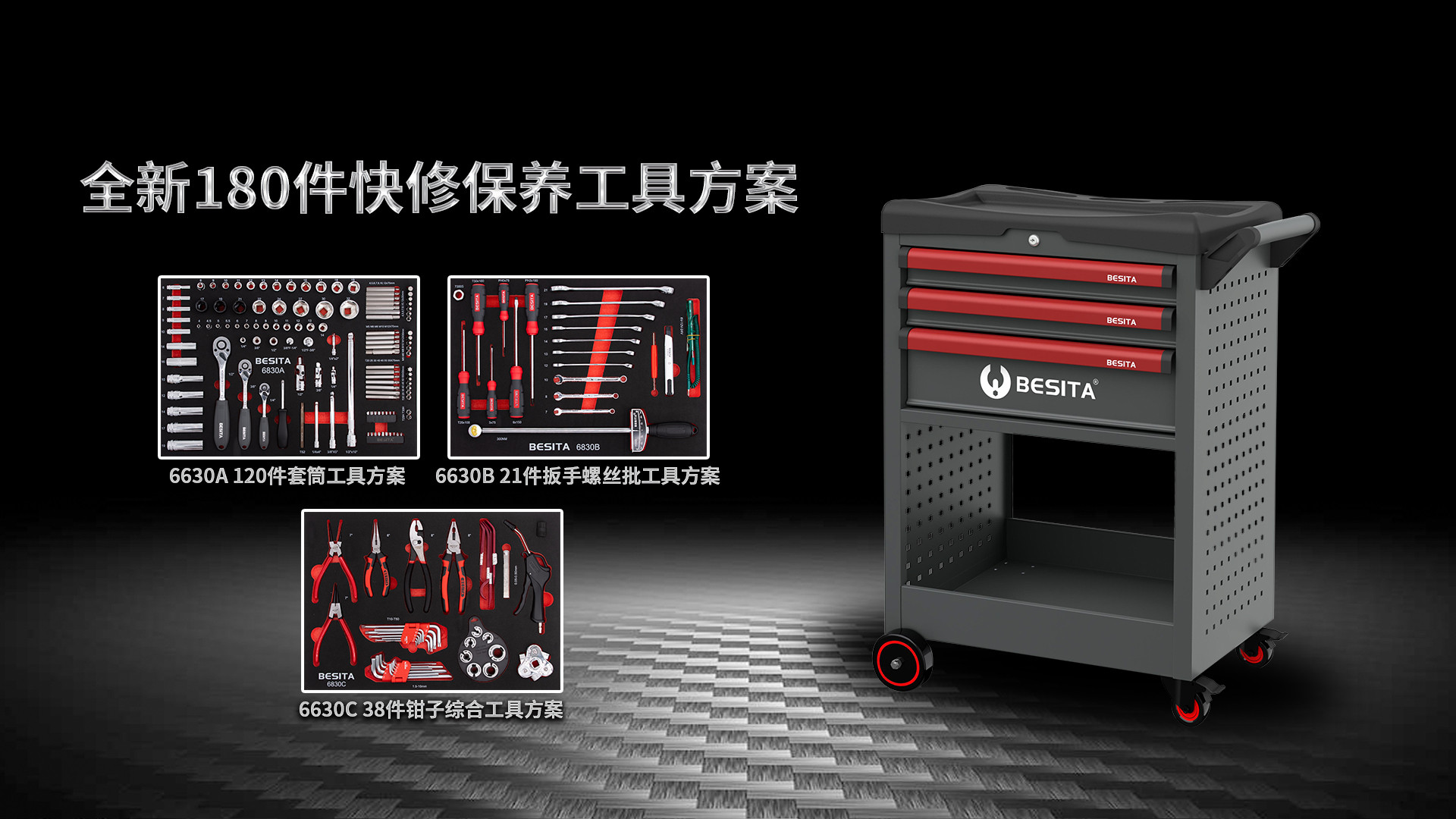 （6830）180件快修工具方案