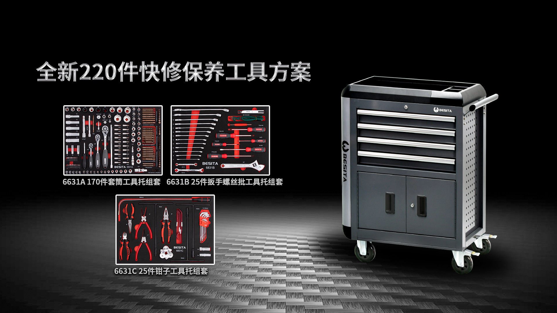 （6831）220件快修保养工具方案